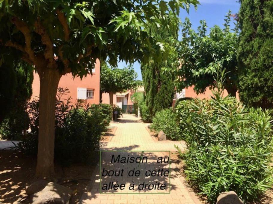Maisonnette, 5 Pers, 500M Plage, Parking, Terrasse Agde Esterno foto