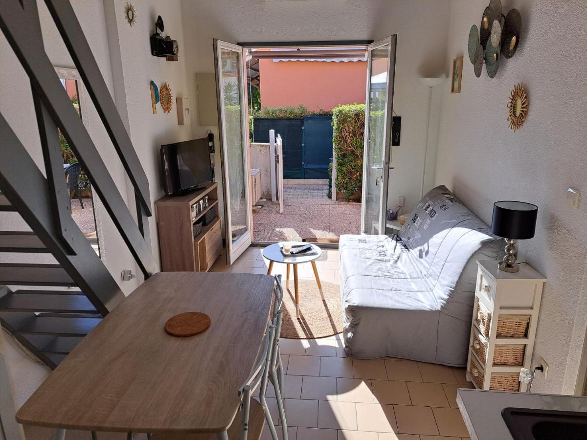 Maisonnette, 5 Pers, 500M Plage, Parking, Terrasse Agde Esterno foto