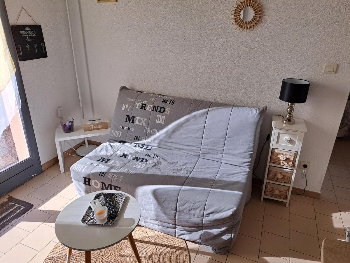 Maisonnette, 5 Pers, 500M Plage, Parking, Terrasse Agde Esterno foto